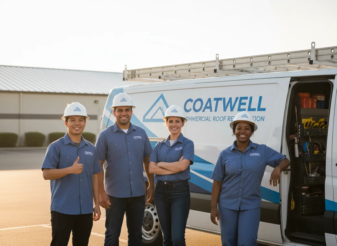 Commercial roof coating company in Graff, MO